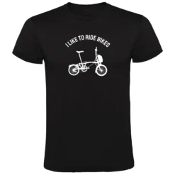 Camiseta Manga Corta I Like To Ride Bikes