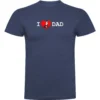 Camiseta Manga Corta I Love Dad
