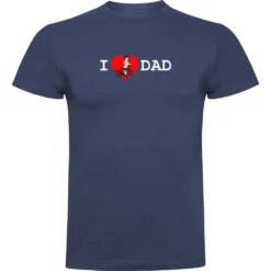 Camiseta Manga Corta I Love Dad