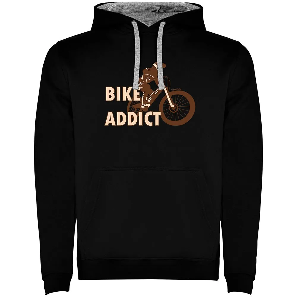 Sudadera Con Capucha Bike Addict Two-Colour 2 Sudadera Con Capucha Bike Addict Two-Colour - Imagen 2