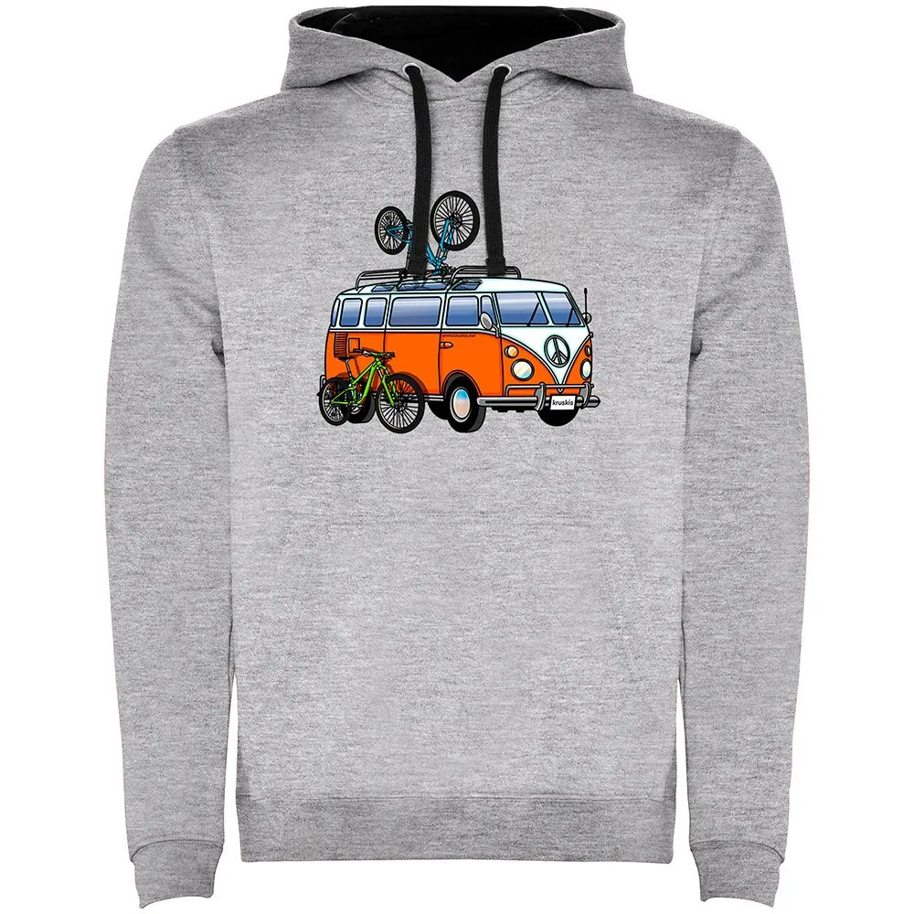 Sudadera Con Capucha Hippie Van MTB Two-Colour 1 Sudadera Con Capucha Hippie Van MTB Two-Colour