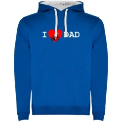 Sudadera Con Capucha I Love Dad Two-Colour