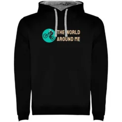 Sudadera Con Capucha The World Around Me Two-Colour